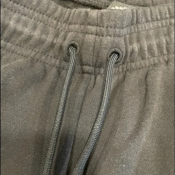 Adidas Women’s Black 3-Stripe Open-Leg Fleece Sweatpants Size M - Picture 7 of 10